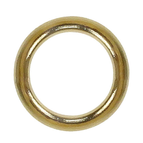 Jump Rings, Closed, 14K Gold Filled, 5mm, 18Ga, Sold Per Pkg of 2