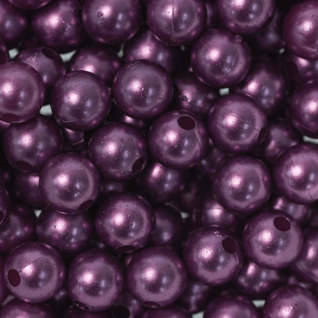Plastic pearl cheap beads wholesale
