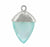 Charm, Gemstone Charms, Sterling Silver with Gold/Silver, 1pc