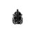 Bead, Micro Pave, Helmet, Black Cubic Zirconia, 11.5mm x 11mm, Sold Per pkg of 1, Available in Multiple Colours