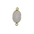 Faceted Agate Connectors, Available in Various Colour and Shapes
