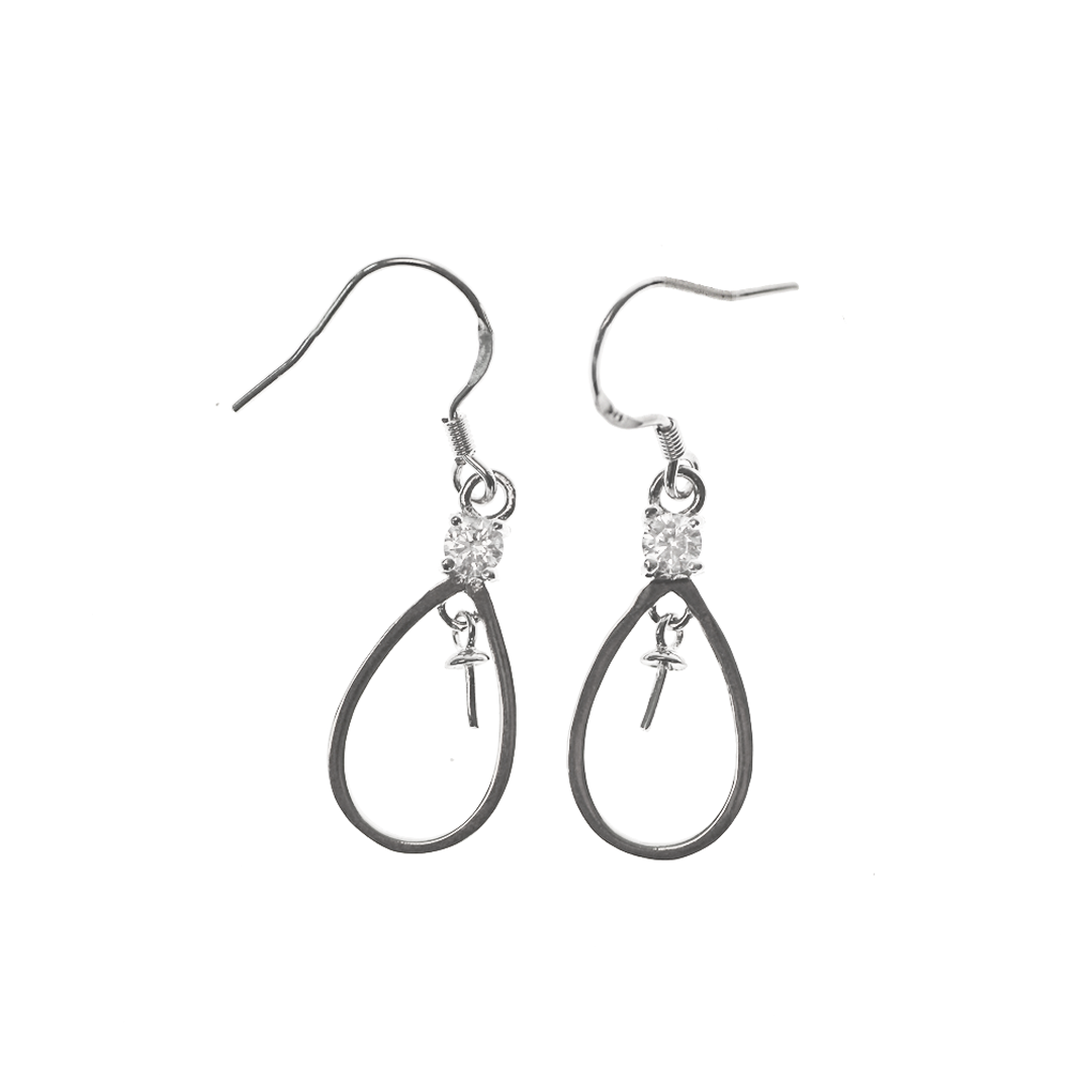 Earrings 2025 silver colour