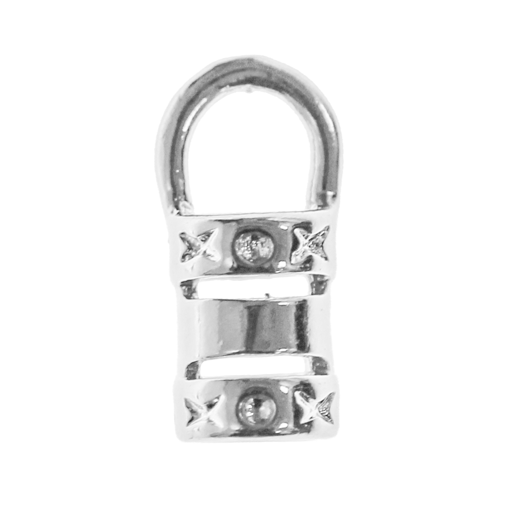 Terminator, Cord Ends, Silver-Plated, Available in Multiple Sizes