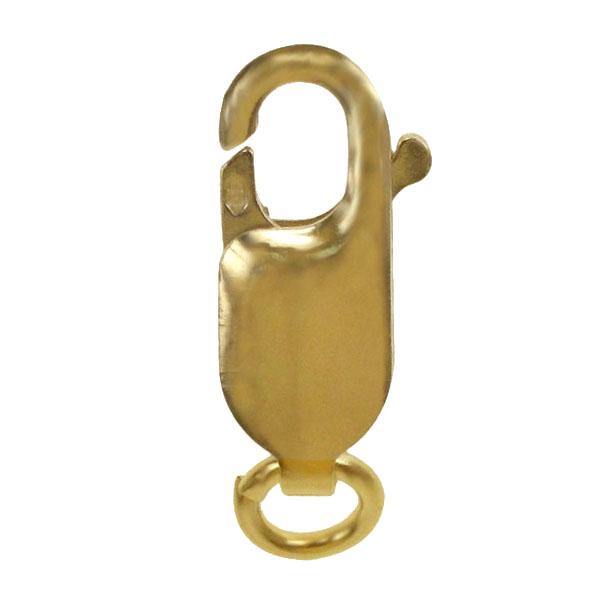Clasp, Lobster Clasp with Ring, 14K Gold Filled, 10mm, 1pc - Butterfly Beads