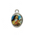 Charms, Multi-Designed Cross, Multi-Coloured, Alloy, 15mm x 10mm, Sold Per pkg 8