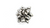 Pendants, Multi-Layered Flower, Silver, Alloy, 35mm X 42mm, Sold Per pkg of 1