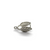 Bails, Leaf Pinch Bails, Silver, Alloy, 19mm x 10mm, Sold Per pkg of 1 - Butterfly Beads