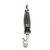 Charms, Closed Umbrella, Silver, Alloy, 35mm X 5mm,  Sold Per pkg of 6