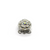 Clasp, Rainbow Crystal Snap Clasp, Silver, Alloy, 20mm x 15mm, Sold Per pkg of 1 - Butterfly Beads
