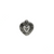 Charms, Heart, Silver, Alloy, 15mm X 13mm, Sold Per pkg of 8