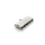 Clasp, Wide Box Clasps, Silver, Alloy, 18mm x 30mm,  Sold Per pkg of 1 - Butterfly Beads