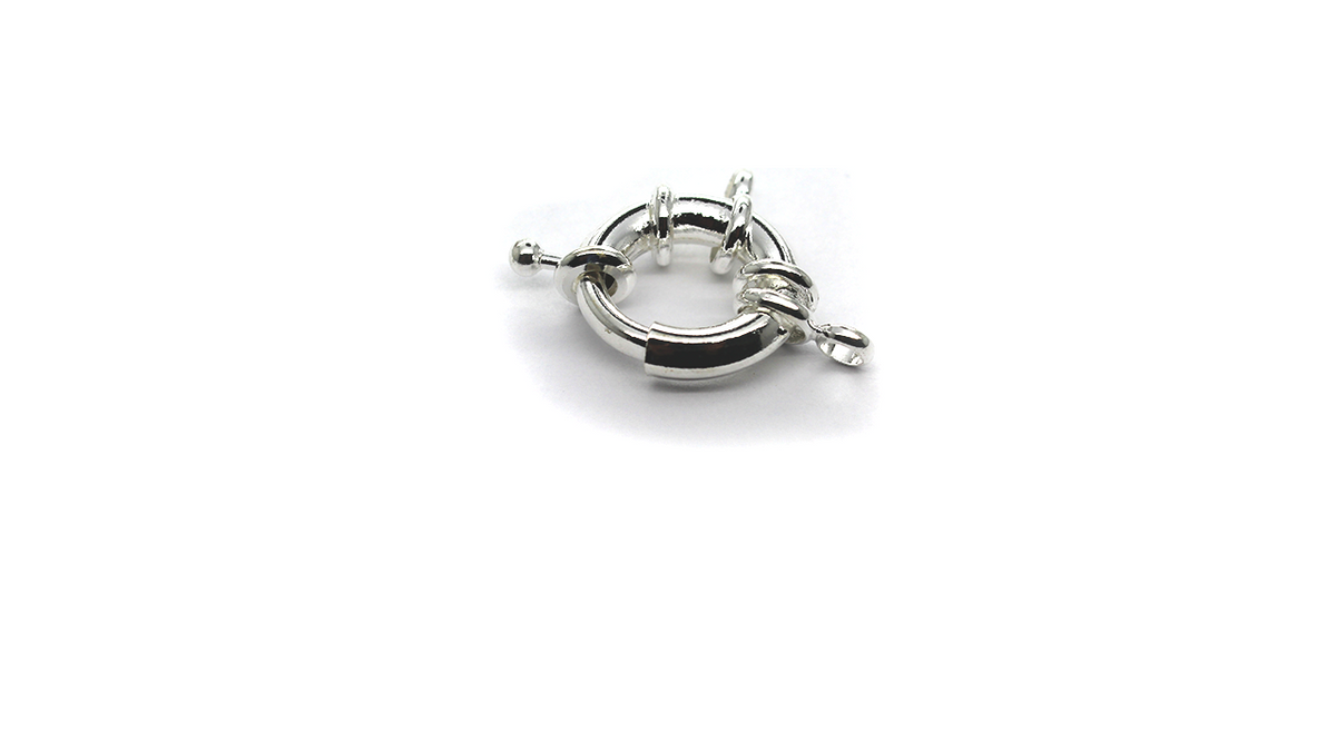 Clasp, Toggle Piece Field, Silver, Alloy, 30mm x 21mm x 7mm, Sold Per pkg of 1 - Butterfly Beads