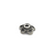 Bead Cap, Flower with Cutout, Alloy, Silver, 11mm x 3mm, Sold Per pkg of 8 - Butterfly Beads