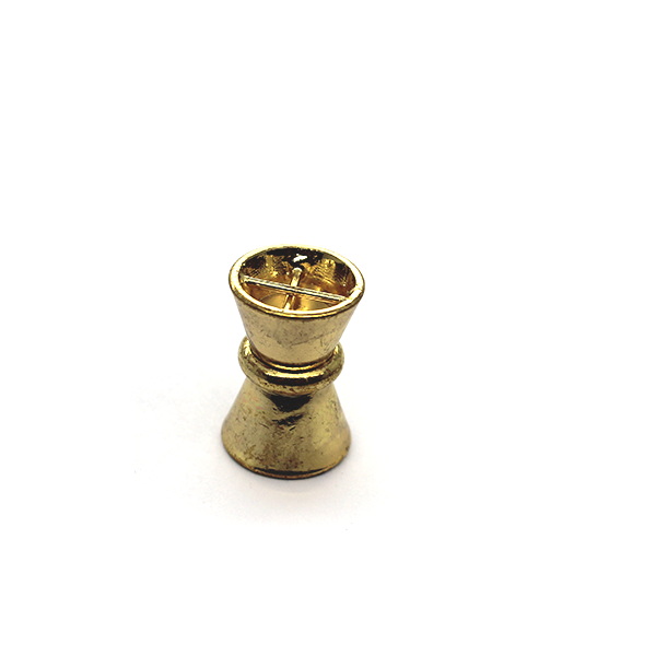 Clasp, Magnetic Hourglass Clasp, Gold, Alloy, 20mm x 14mm, Sold Per pkg of 1 - Butterfly Beads
