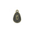 Charms, Curled Cowboy Hat, Brass, Alloy, 20mm X 12mm, Sold Per pkg of 5