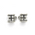 Pendants, Beaded Cup, Silver, Alloy, 14mm X 9mm, Sold Per pkg of 2
