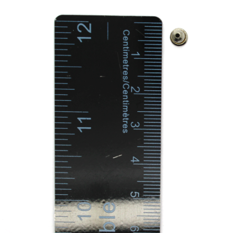 Backings, Silver, Alloy, Bullet Back Stoppers, 6mm x 5mm, sold per pkg of 30+ - Butterfly Beads