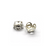 Bead Cap, Hollow Crown, Alloy, Silver, 4mm x 8mm, Sold Per pkg of 30 - Butterfly Beads