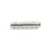 Clasp, Magnetic Slide Multi Strand Tube Clasp, 6 hole, Silver, Alloy, 35mm x 10mm x 7mm, Sold Per pkg of 1 - Butterfly Beads