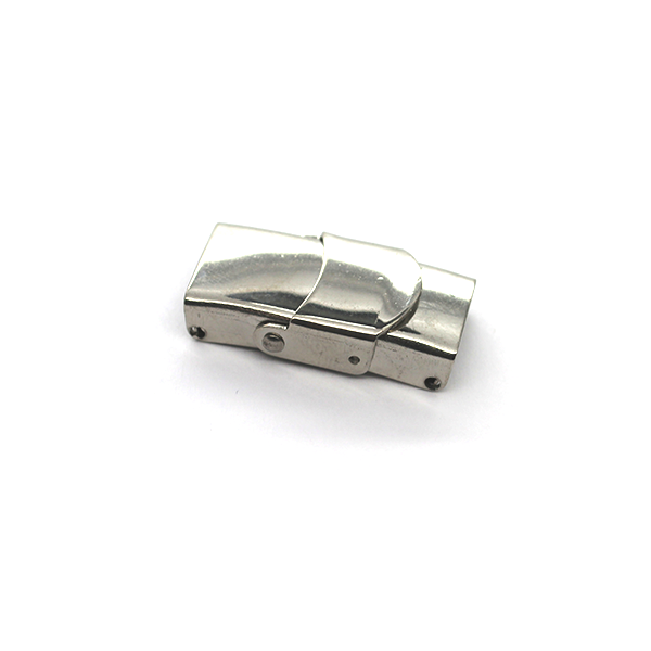 Clasp, Watch Snap , Silver, Alloy, 20mm x 12mm, Sold Per pkg of 1 - Butterfly Beads