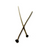 Flat Head Pins, Brass Alloy, 2.00 inch, 20 Gauge