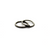 Jump Rings, Silver, Alloy, Round, 8mm, 18 Gauge, Sold Per pkg of 75+