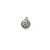 Charms, Yin Yang, Alloy, 13mm x 10mm x 2mm, Sold Per pkg of 20, Available in 2 Colours