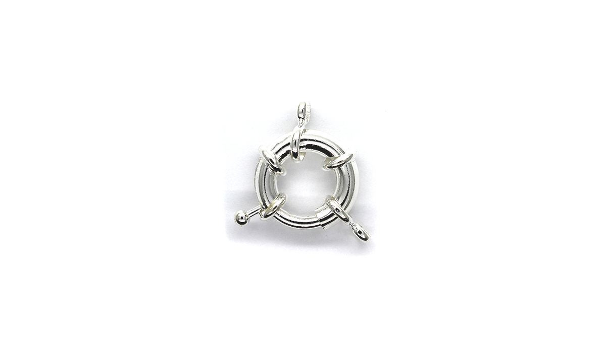 Clasp, Toggle Piece Field, Silver, Alloy, 30mm x 21mm x 7mm, Sold Per pkg of 1 - Butterfly Beads