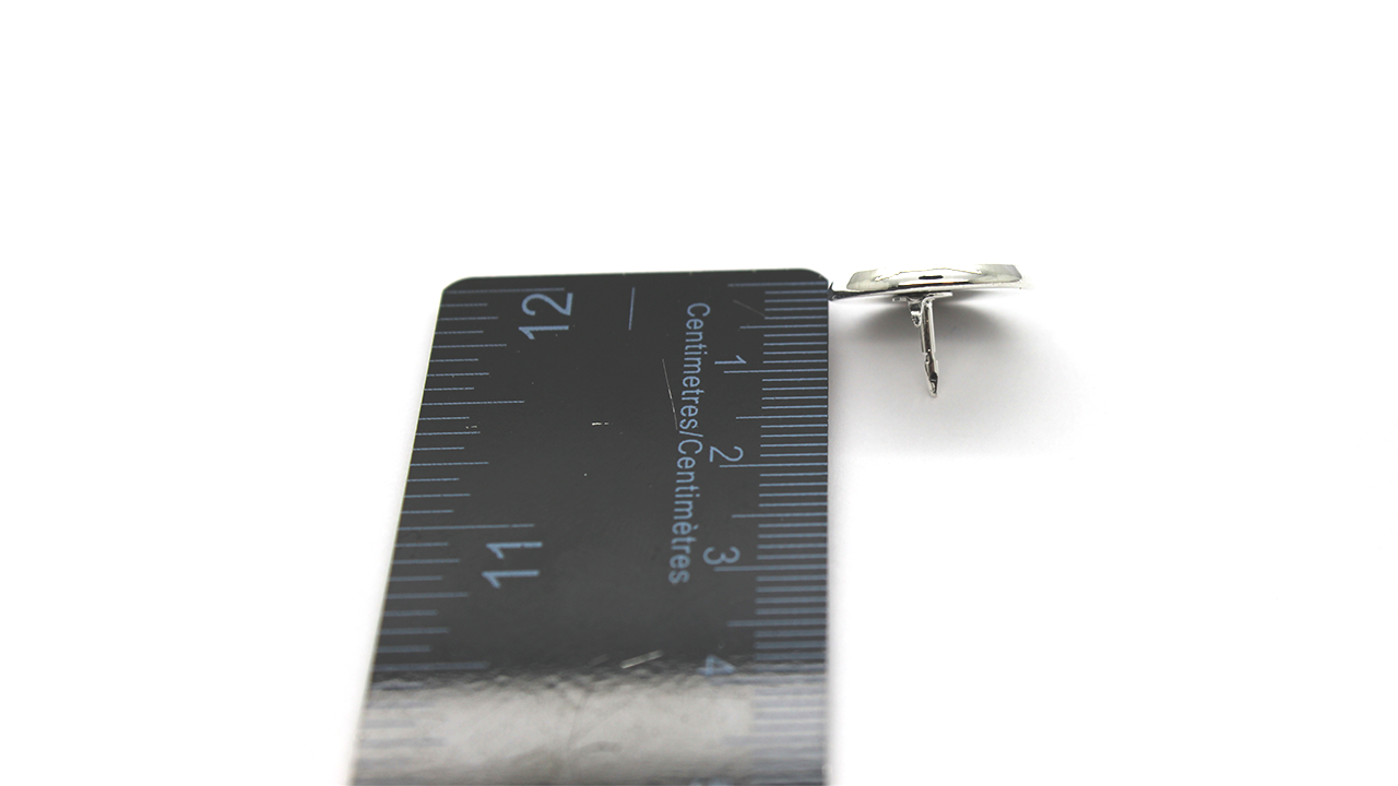 Earrings, Silver, Alloy, Earnut Stud Base, 9mm x 16mm, sold per pkg of 2