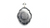 Pendants, Framed Bezel, Silver, Alloy, 52mm X 34mm, Sold Per pkg of 1