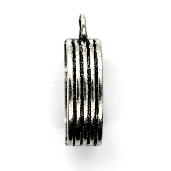 Pendants, Bail , Silver, Alloy, 32mm X 17mm, Sold Per pkg of 1