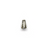 Bead Cone, Single Dot Plated, Alloy, Silver, 12mm x 8mm, Sold Per pkg of 6 - Butterfly Beads