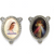 Charms, Rosary Centerpiece, Silver, Alloy, 20mm x 15mm, Sold Per pkg of 6