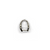 Bails, Leaf Pinch Bails, Silver, Alloy, 12mm x 10mm, Sold Per pkg of 1 - Butterfly Beads