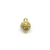 Clasp, Crystal Magnetic Ball Clasp, Gold, Alloy, 16mm x 10mm, Sold Per pkg of 1 - Butterfly Beads