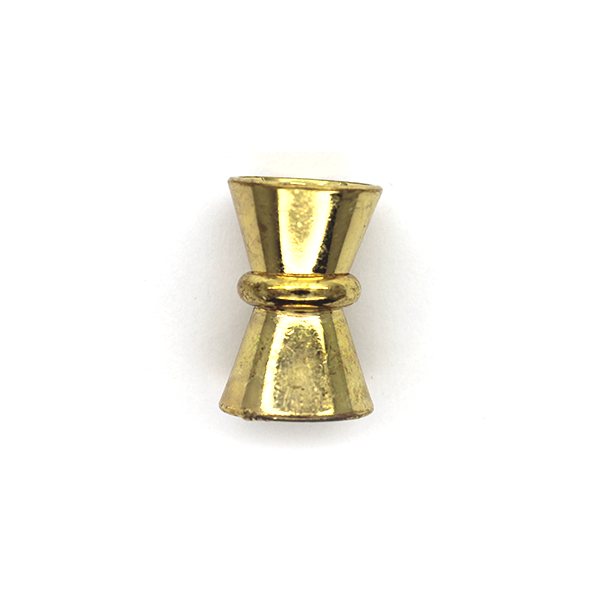 Clasp, Magnetic Hourglass Clasp, Gold, Alloy, 20mm x 14mm, Sold Per pkg of 1 - Butterfly Beads