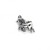 Charms, Majestic Horse, Silver, Alloy, 16mm x 20mm, Sold Per pkg 3