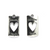 Charms, Follow Your Heart Tag, Silver, Alloy, 20mm x 10mm,  Sold Per pkg 3