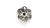 Pendants, Multi Beaded Flower, Silver, Alloy, 37mm x 37mm, Sold Per pkg of 1