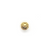 Spacers, Round Net Spacer, Alloy, Gold, 7mm X 7mm X 7mm, Sold Per pkg of 18 - Butterfly Beads