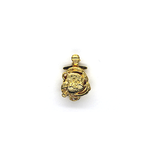 Clasp, Ornament Box Clasp, Gold, Alloy, 18mm x 12mm ,  Sold Per pkg of 1 - Butterfly Beads