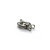 Clasp, Spring Clasp, Silver, Alloy, 24mm x 15mm, Sold Per pkg of 1 - Butterfly Beads
