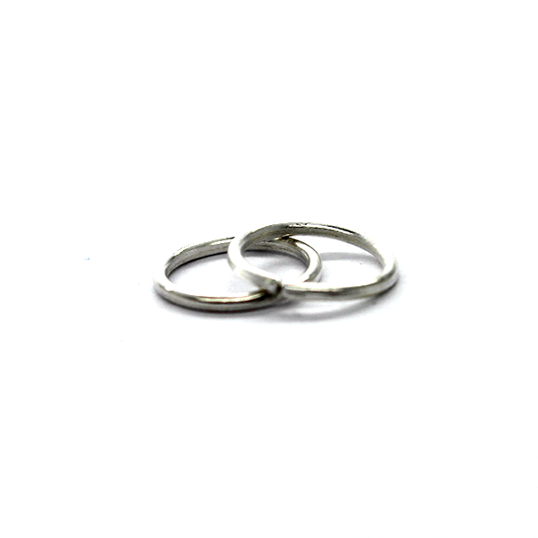 Jump Rings, Silver, Alloy, Round, 9mm, 21 Gauge, Sold Per Pkg Approx 110