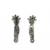 Charms, Portable Can Opener, Silver, Alloy, 26mm X 9mm X 2mm, Sold Per pkg of 12