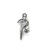 Charms, Toucan Bird, Silver, Alloy, 24mm X 12mm, Sold Per pkg of 4