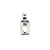 Bails, Glue On Bails, Silver, Alloy, 28mm x 10mm, Sold Per pkg of 2 - Butterfly Beads