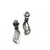 Charms, Long Cat, Silver, Alloy, 33mm X 10 mm, Sold Per pkg of 5