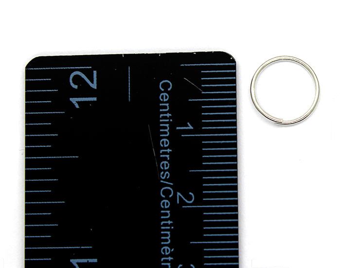 Open Jump Rings, Bright Silver, Alloy, Round, 10mm, 20 Gauge, 75+ pcs