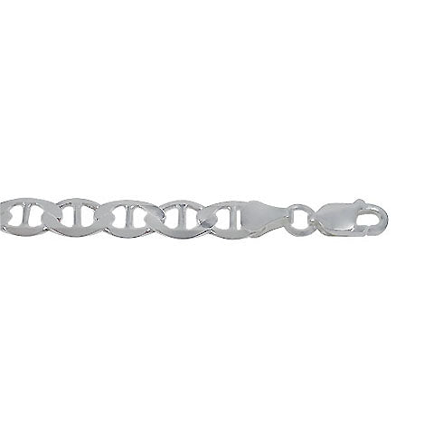Chain, Marine (Gucci) Chain, Sterling Silver, 3.6mm extra flat, available in different lengths - 1pc