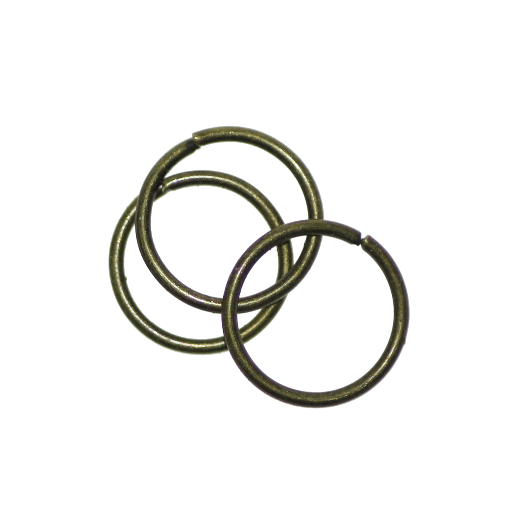 Open Jump Rings, Brass, Alloy, Round, 14mm, 16 gauge, Sold Per pkg of 25 pcs
